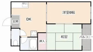 大阪府高槻市芥川町2【マンション】の間取り