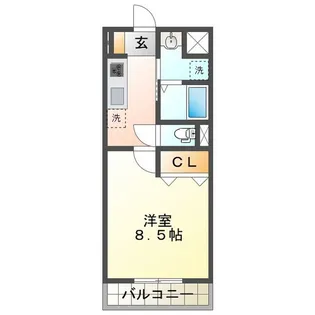 GRAND OCEAN【3階】の間取り