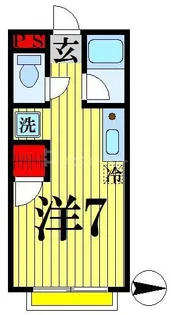 ルナマンション西新井【3階】の間取り