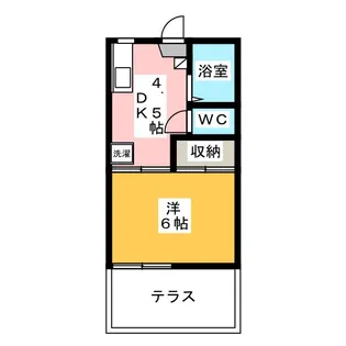 フォーブル福井【1階】の間取り
