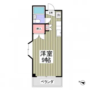 グロリアマンション【5階】の間取り