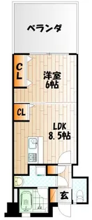KUMAMOTO FLAT【2階】の間取り