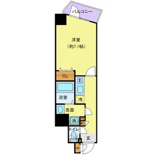 プレール・ドゥーク西新井II【2階】の間取り