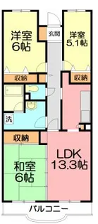 ヴェルドミール壱番館【1階】の間取り