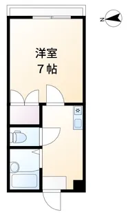プール・トゥジュール【1階】の間取り