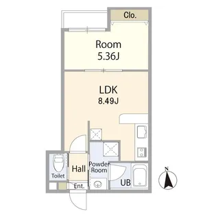 Le Ciel Kamisyakujii【2階】の間取り