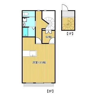 プリムヴェール【2階】の間取り