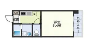 ARAHA SUNSET【2階】の間取り