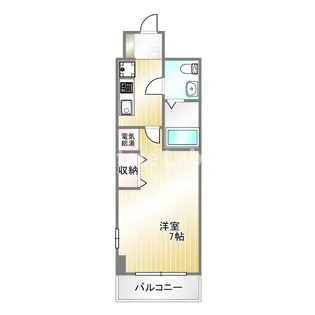 マロワール神戸【14階】の間取り