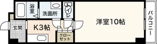 プレリジェール山手【1階】の間取り