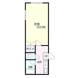 さくらハイツ【1階】の間取り