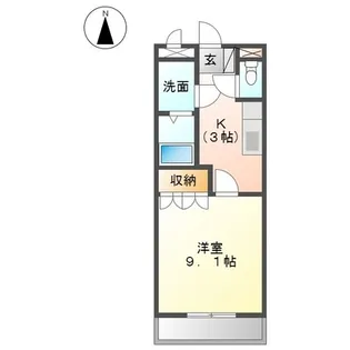 アスレC【2階】の間取り