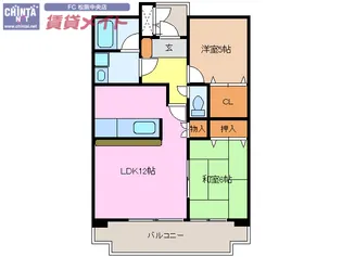 センチュリーハイランドイースト【8階】の間取り