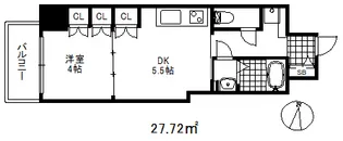 神戸元町ノア【5階】の間取り