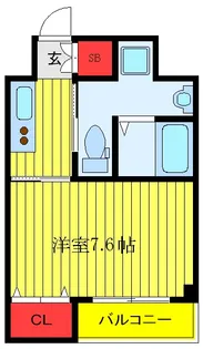 グラントゥルース王子【4階】の間取り