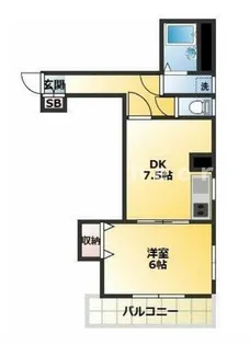 アベニュー21【3階】の間取り
