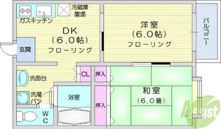 カノエ満月【2階】の間取り