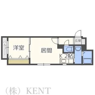 センテナリオL126【2階】の間取り