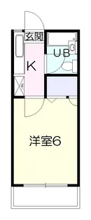 アムール飯塚【1階】の間取り