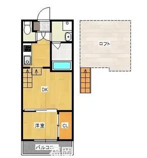 FAMILYSTAGE桜ヶ丘【2階】の間取り