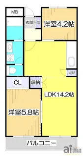 Aifort.みずほ台【5階】の間取り