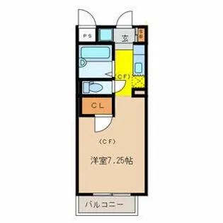 パルコートN【1階】の間取り