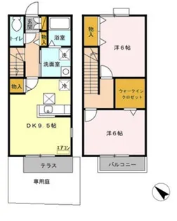 千葉県四街道市もねの里3【一戸建】の間取り