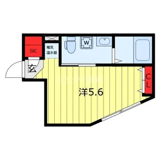 ベルシードステアー日暮里【1階】の間取り