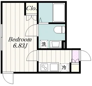アドヴァンスTT2号館【3階】の間取り