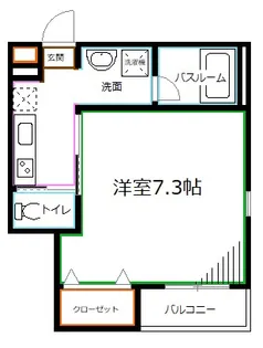 アベニュー荻窪【3階】の間取り