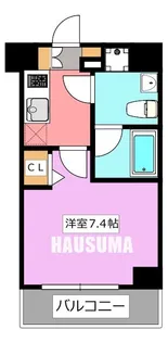 R z PLACE.AZEST高島平【4階】の間取り