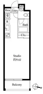 東京都千代田区岩本町3【マンション】の間取り