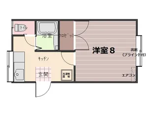 パストラルI【2階】の間取り
