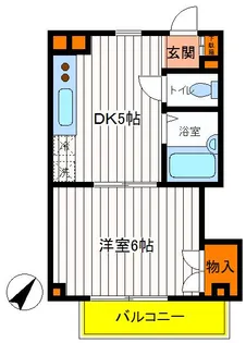 東京都立川市柴崎町1【マンション】の間取り