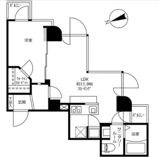 GRAND駒沢公園【4階】の間取り