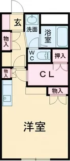 高砂ハイツ高崎東口【1階】の間取り
