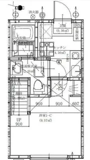 神奈川県横浜市南区永田南2【アパート】の間取り