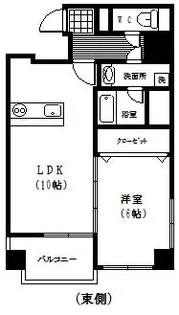 Ruma.橘通【2階】の間取り