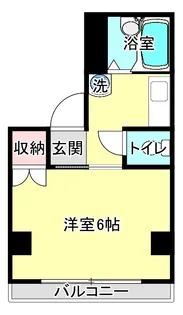 山崎ビル【3階】の間取り