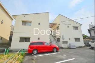 岡山県岡山市北区絵図町【アパート】の外観