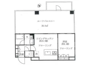 オープンレジデンシア南青山【6階】の間取り