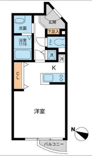 パークナードフィット田園調布【2階】の間取り