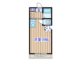 デュエル雅【4階】の間取り