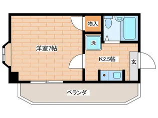 グリーンハウス【3階】の間取り