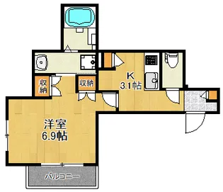 Solare(ソラーレ)【2階】の間取り