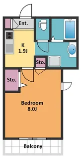 メゾン・ブラン武蔵小山【1階】の間取り