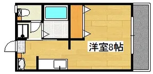 REVEハヤト【2階】の間取り