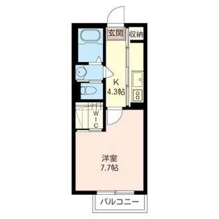 セレブ錦が丘【1階】の間取り