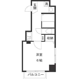 アーバンライフ大井町【8階】の間取り