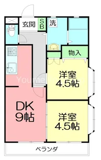 メゾンド・エスポワール【2階】の間取り
